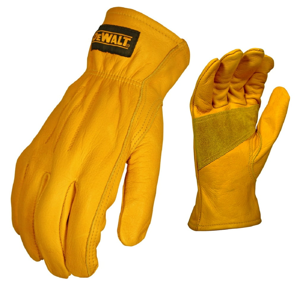DeWalt Premium AB Grade Leather Cowhide Gloves, Large