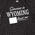 thumbnail image 4 of Inktastic Someone in Wyoming Loves Me Boys or Girls Baby Bodysuit, 4 of 5