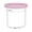 Pink, variant on mdesiwst Ice Cream Cup Compatible with Ninja Creami NC299AM NC300s NC301 Series Reusable Airtight Transparent Storage Container Dishwasher Safe Macaron Colors Replacement Cups