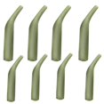thumbnail image 1 of VONKY 100pcs Carp Fishing Hook Sleeve Hair Rig Aligner Sleeves Tube Positioner Terminal Tackle Carp Soft Anti Tangle Accessory, 1 of 6