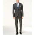 thumbnail image 2 of Calvin Klein Mens Heathered Two Button Blazer Jacket, Grey, 40 Long, 2 of 2