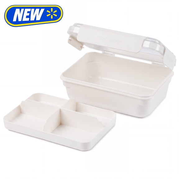 Prokeeper Plastic Bento Lunch Box Food Container with Divider