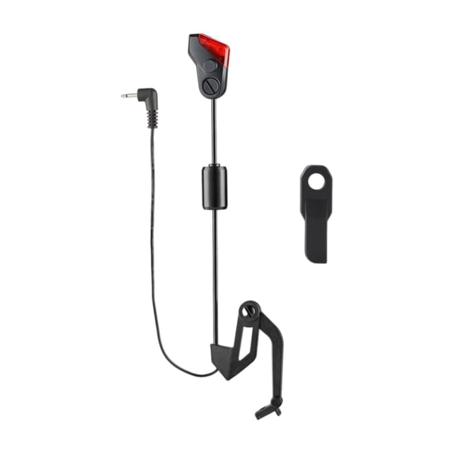 Alarma de pesca, alarma de picadura de , accesorios resistentes, portátil, pesca de carpas al aire libre Pantalla de lámpara roja