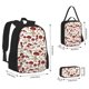 thumbnail image 2 of Fotbe Mushroom Set Escolar 3 en 1 para Niños - Mochila Duradera con Lonchera Aislante y Estuche para Lápices - Mochila Escolar para Niños y Niñas, 2 of 7