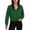 Green, variant on BLVB Womens Sweatshirts Quarter Zipper Cropped Lapel Pullover Casual Long Sleeve Tops Fall Fashion Outfits Clothes