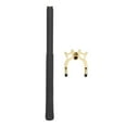 thumbnail image 3 of Pool Cue Bridge, Pool Cue Bridge with Bridge Head, Retractable Pool Rest Sticks, High Fork, 3 of 9