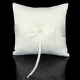 thumbnail image 2 of Cojín elegante Yuyangstore Almohada de satén Bowknot Pearl, 2 of 6