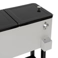 thumbnail image 4 of 80 Qt. White And Black Chest Cooler With Bottle Opener, 4 of 7