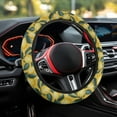thumbnail image 4 of Yuyamidu Yellow Lemon Car Steering Wheel Cover Warm Automotive Flannel Cover for Steering Wheel Thick Steering Wheel Decorative Accessories for Sedan Car, 4 of 7