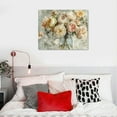 thumbnail image 5 of JRXY  Flower Painting Wall Art Bedroom Watercolor Mason Jar Floral Retro Abstract Pictures  Canvas Wall Decor Printed Art Framed for Home Decor Kitchen Bathroom Decorations Ready to Hang pattern1, 5 of 6