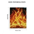 thumbnail image 3 of Patifu Fire Flames Stars Canvas Wall Art for Living Room Bedroom 16x20 in, 3 of 5