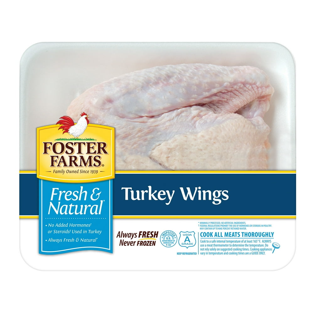 Foster Farms Turkey Wings Tray