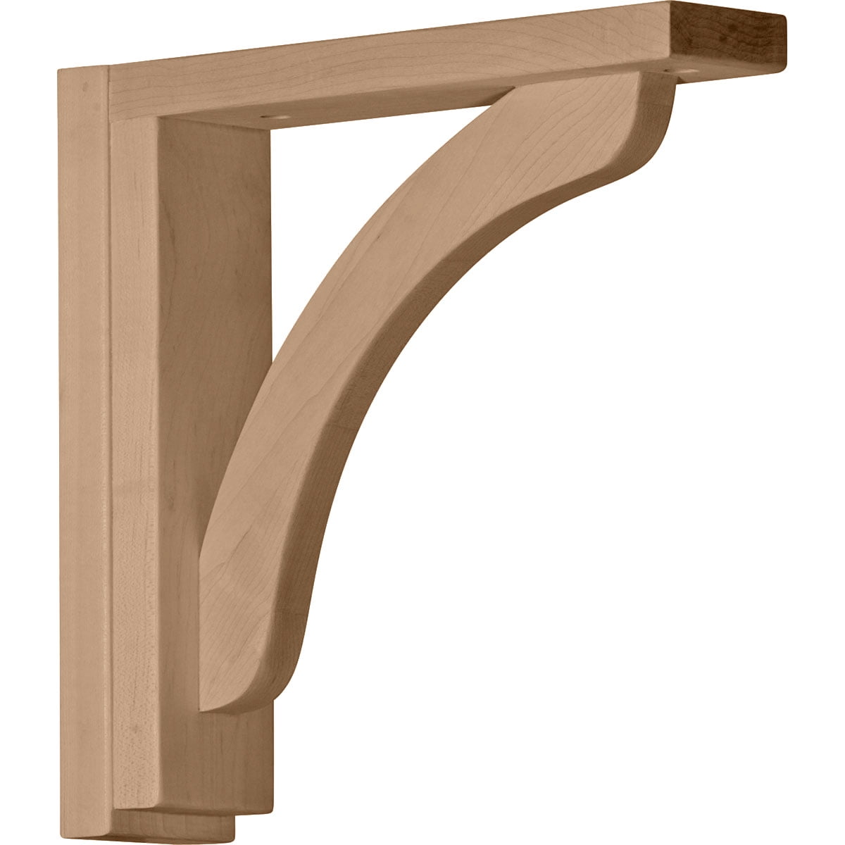 2 1 2 W X 14 3 4 D X 14 1 4 H Reece Shelf Bracket Cherry