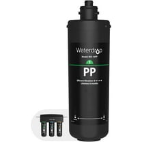 Waterdrop WD-10PP Under Sink Water Filter, Replacement TSA & TSB 3-Stage Under Sink Water Filter System