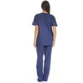 thumbnail image 3 of Conjunto de uniformes médicos para mujer Six Pack Medical Scrubs (V-Tie Cargo Pants) Ormromra LRWJ116-6, 3 of 3