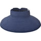 thumbnail image 1 of Sombrero de paja enrollable con ala ancha y visera solar para mujer con protección solar UPF 50+, 1 of 6