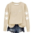 thumbnail image 3 of Neewe Womens Oversized Sweatshirts Hoodies Fleece Crewneck Sweaters MXsual Tops Comfy Fall Fashion Outfits Winter Clothes 2025, 3 of 4