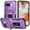 Purple, variant on TYJKeJi Case with Stander Kickstand Drop Resistant Shockproof Case For Google Pixel 9A