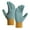 Blue, variant on Unisex Two-Tone Waffle Knit Touch Screen Winter Gloves Thermal Gloves for Driving Cycling Daily Outdoor Sports Blue One Size