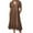 Khaki formal dresses for women, variant on up to 60% off Gifts Usmixi Formal Dresses for Women Plus Size Casual Solid Cotton Linen Ruffle Hem Long Dresses with Pocket V-Neck Short Sleeve Plain Summer Maxi Dress Red XXXL