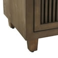 thumbnail image 6 of Finch Sawyer 2-Drawers Solid Ash Wood Frame Cabinet in Brown, 6 of 8