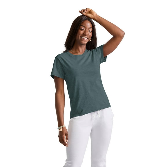 Hanes Originals Women's Tri-Blend Short Sleeve Relaxed Tee