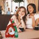 thumbnail image 4 of Fiudx Ofertas relámpago del día, solo en línea Bolso de mano con asa para muñeca, bonito bolso de mano de punto para caramelos navideño, con textura prémium, para regalo de mujer, 4 of 6