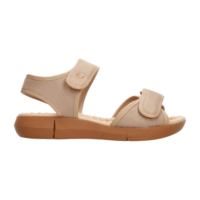 Sandalias Modare Mujer Beige Cintas Adhesivas Doble beige 25.5