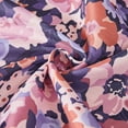 thumbnail image 5 of Lush Decor Alicia Camo Floral? Shower Curtain Single 72" W X 72" L Purple - Flower Bath Curtain - Purple Shower Curtain - Modern Bathroom Decor, 5 of 7