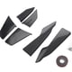 thumbnail image 3 of Divisores de Del Parachoques Delantero Spoiler Apto para F80 M3 F82 Coupe ABS exterior exterior exterior de Fibra de Carbono / Negro Brillante (Col Yotijar Difusor de parachoques, 3 of 7