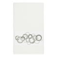 thumbnail image 2 of Authentic Hotel and Spa  Turkish Cotton Circles Embroidered White Bath Towel, 2 of 3