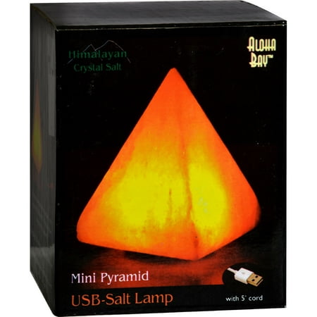 Himalayan Salt Pyramid Salt Lamp - USB - 3.5 in