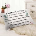 thumbnail image 2 of Throw Pillow Covers A Friend of The Nicest Things Cushion Pillow Case Home Decor Pillowcase 12x20 Inches, 2 of 6
