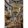 thumbnail image 2 of Looney, Hollice 13x18 Gold Ornate Wood Framed with Double Matting Museum Art Print Titled - Austria-Vienna-Inner City (UNESCO World Heritage Site)-St Peters Church interior, 2 of 4