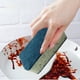 thumbnail image 4 of Paquete de 3 Esponjas de Cocina Gruesas y Absorbentes | Estropajo de Doble Cara para Lavar Ollas, Sartenes y Platos | Almohadillas de Poliuretano Duraderas (Multicolor, 10,8 X 6,7 Cm), 4 of 6
