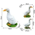 thumbnail image 7 of Cheers US Outdoor Family Duck Statue Mother Child Duck Children's Garden Statue for Garden Decoration, 7 of 7