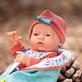 thumbnail image 5 of JC Toys - Nature Collection | Original Mini Newborn | Anatomically Correct Real Girl Baby Doll Gift Set | 9.5 All-Vinyl | Designed by Berenguer | Ages 2+, 5 of 5