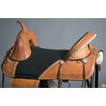thumbnail image 4 of 15 In HILASON Western Horse Treeless Trail Saddle Genuine American Leather l Tan, 4 of 8