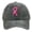 Green, variant on AJGRHE Unisex Cancer Publicity Ribbon Embroidered Baseball Caps Outdoor Sports Hop Denim Washed Hats Adjustable Daily Leisure Black One Size