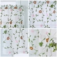 thumbnail image 4 of Xoxingysm Curtain Floral Curtains Kitchen Coffee Curtains Bedroom Rod Curtains Lace Short Curtains Lace Curtains 51 X 16 Inch 1 Panels, 4 of 9