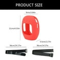 thumbnail image 5 of AOOOWER Water Resistant Silicone Travel Cover for Clip 5 Portable Speaker with Carabiner, 5 of 16