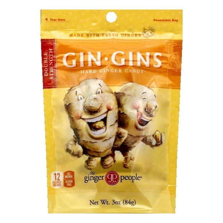 Ginger People Ginger Candy Bag,3Oz (Pack Of 24)