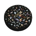 thumbnail image 3 of Bingfone Butterfly1 Spare Tire Cover Weatherproof Universal Wheel Protectors For Rv Camper Travel Trailer Suv Truck 14 Inch, 3 of 9