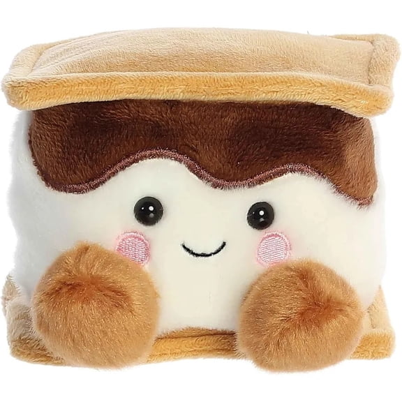 Aurora - Mini Brown Palm Pals - 5" Toastee S'more - Adorable Stuffed Animal