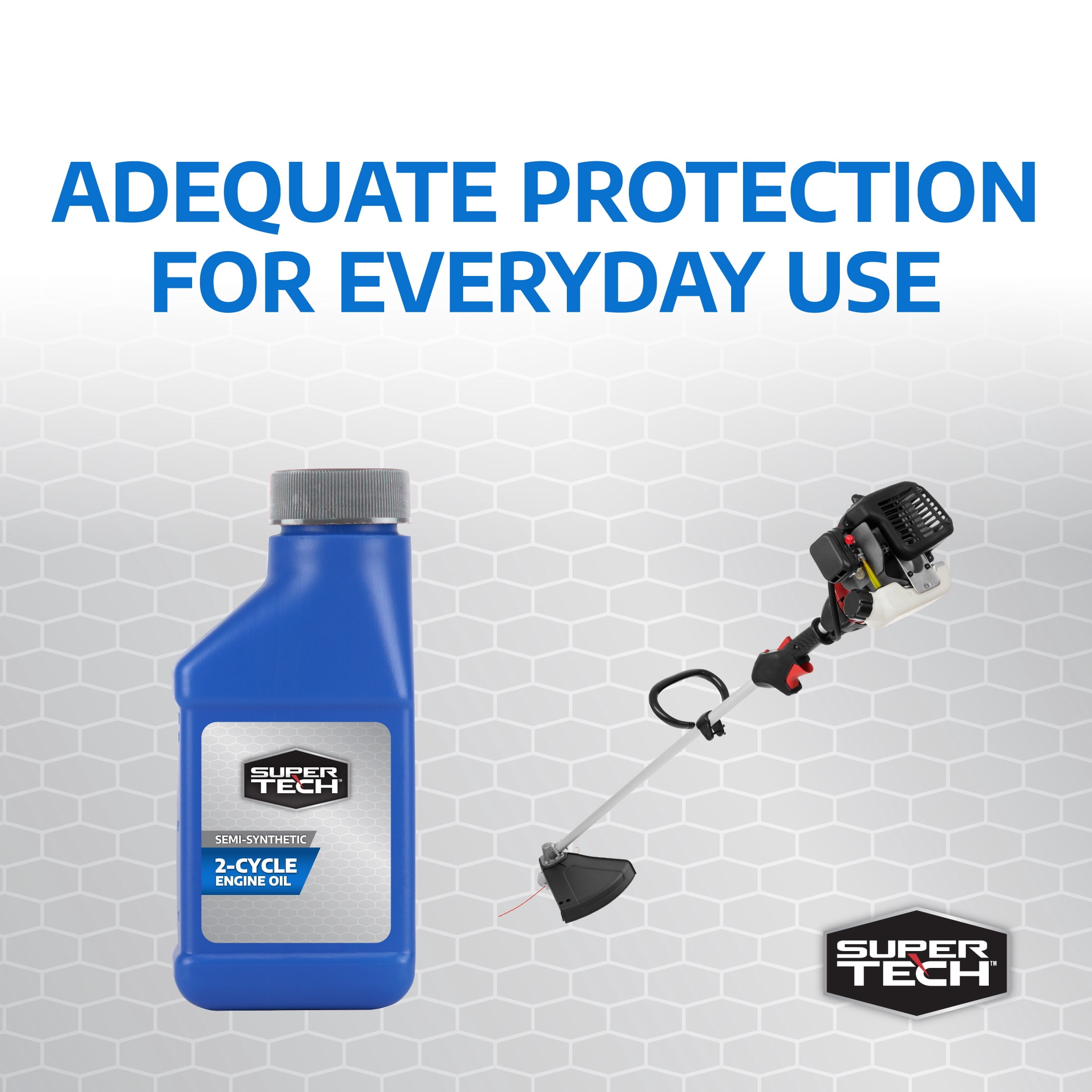 Super Tech Universal High-Performance Synthetic 2-Cycle Engine Oil 3.2 oz Bottle