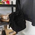thumbnail image 2 of Fgnfyis Backpack for School Unisex College Students Daily Commute Lightweight Water Washed Casual Shoulder Bag Kids Backpack Black, 2 of 5