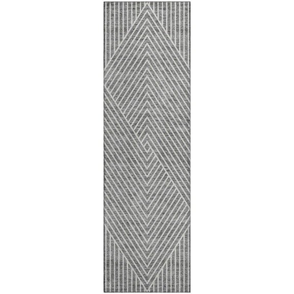 Dalyn Rugs Premium Machine Washable Mayfield AMF937 Gray 2'3" x 7'6" Runner Rug