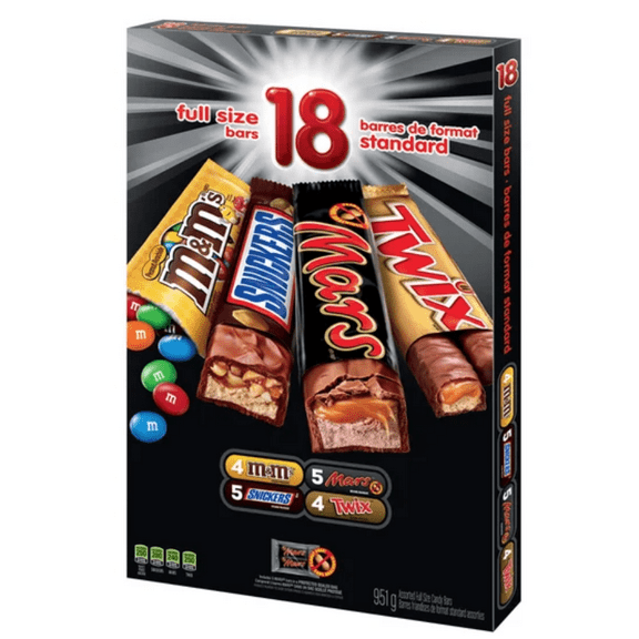 Mars Assorted Candy Bars, 951 g Full Size