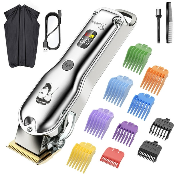 Hatteker Professional Hair Clipper Hair Trimmer for Men Cordless