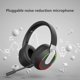 thumbnail image 4 of Auriculares deportivos Bluetooth 5.1 Black, Latencia baja, 20 horas de uso, Plegables, Inalámbricos Over-Ear, Con Micrófono, 4 of 7